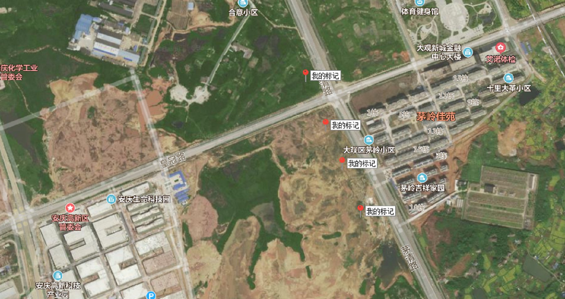 安慶市高新區(qū)五宗總面積為176517.25平方米的商住用地使用權(quán)市場(chǎng)價(jià)值評(píng)估